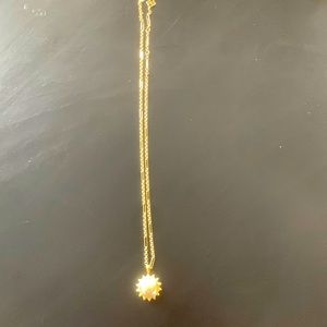 Kendra Scott Necklace - Gold sun medallion